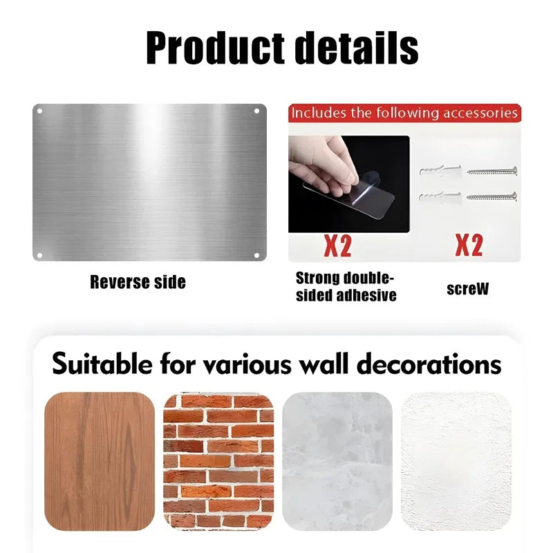 Bohemian Style Aluminum Metal Sign, 2D Flat Krishna Theme, Square Plaque, Wall Hanging, Festive Decor, Decorative Wall Poster