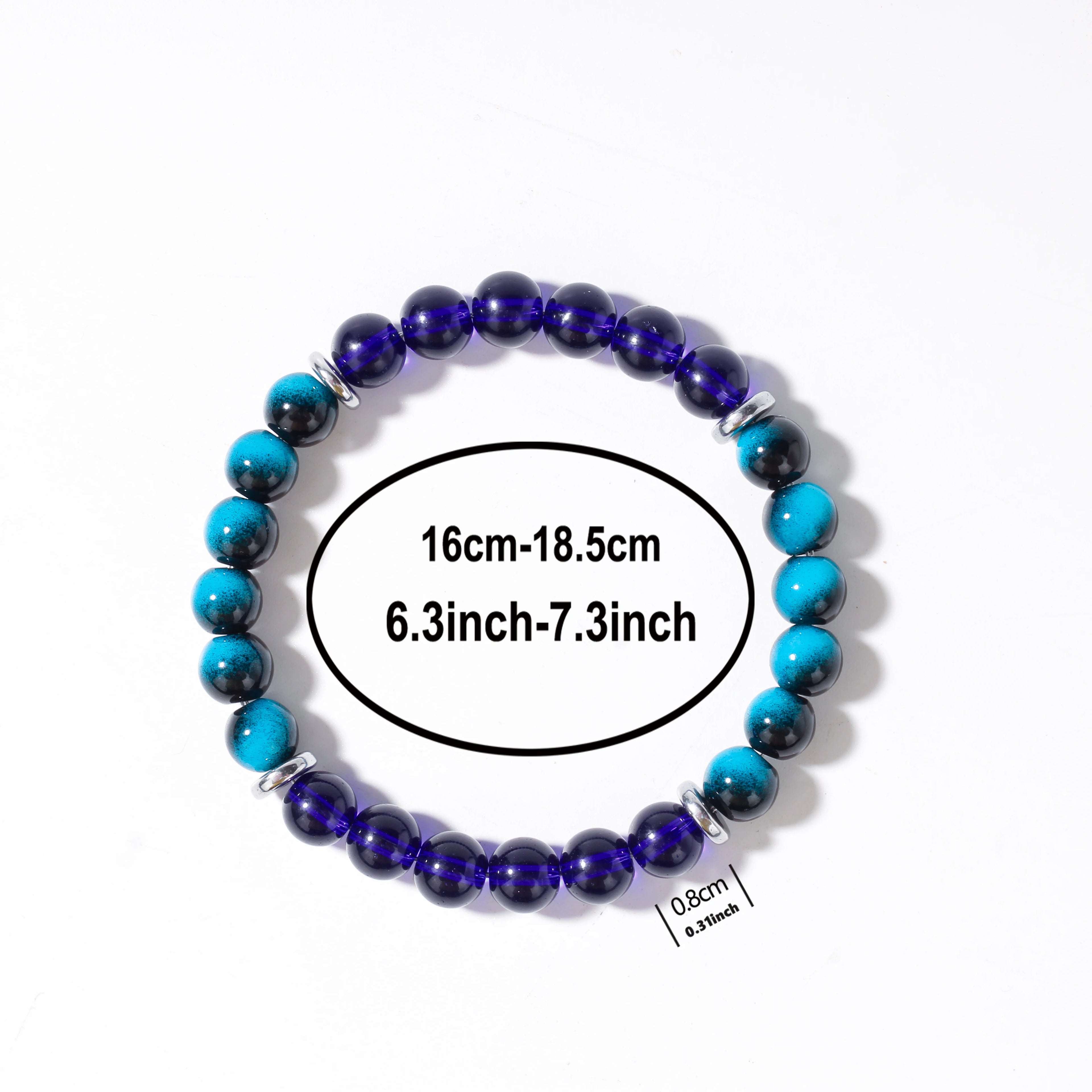 popular autum accesorios purple blue charms bracelets husband Dating Gift Christmas high quality natural stone anxiety bracelet