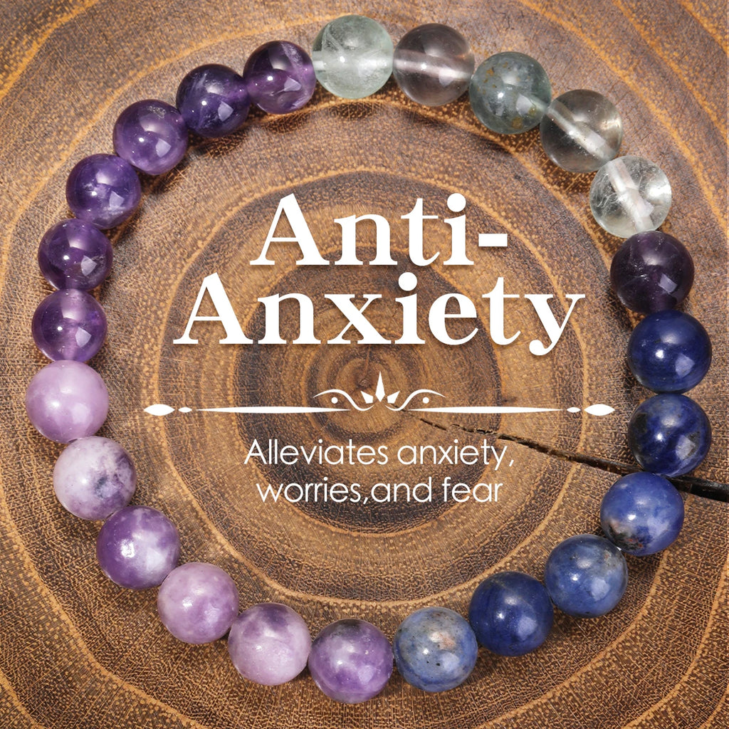 Natural Stone Intention Bracelet – Protection & Positive Energy Inspire