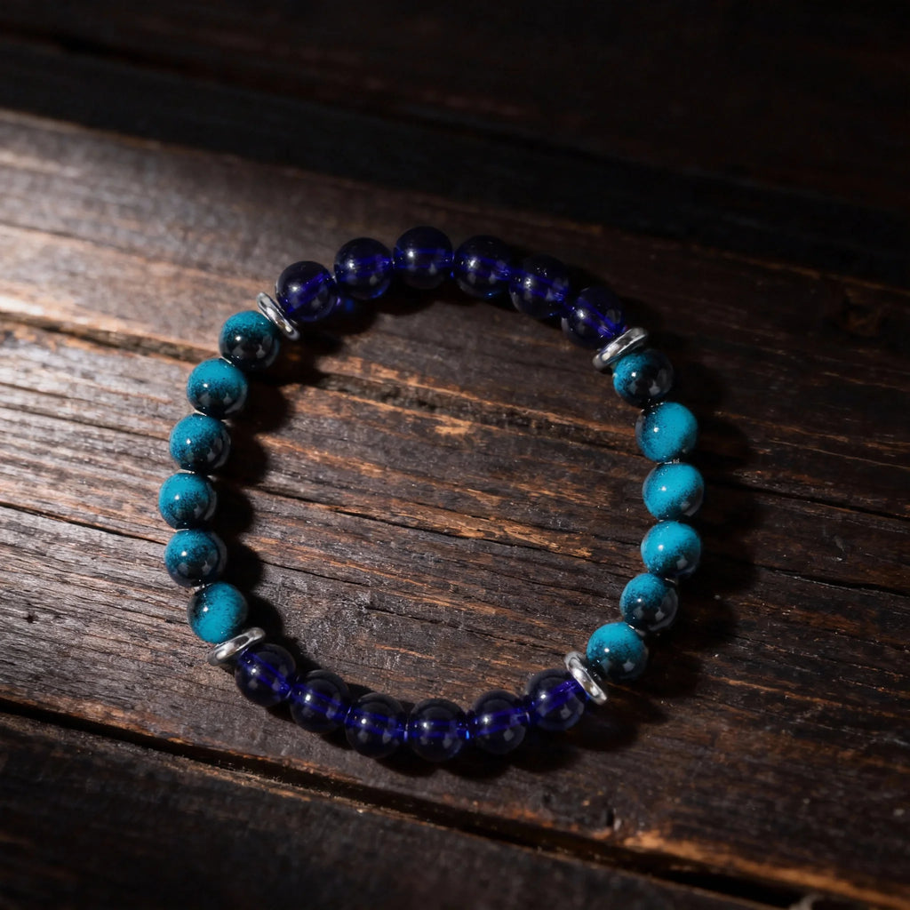 popular autum accesorios purple blue charms bracelets husband Dating Gift Christmas high quality natural stone anxiety bracelet