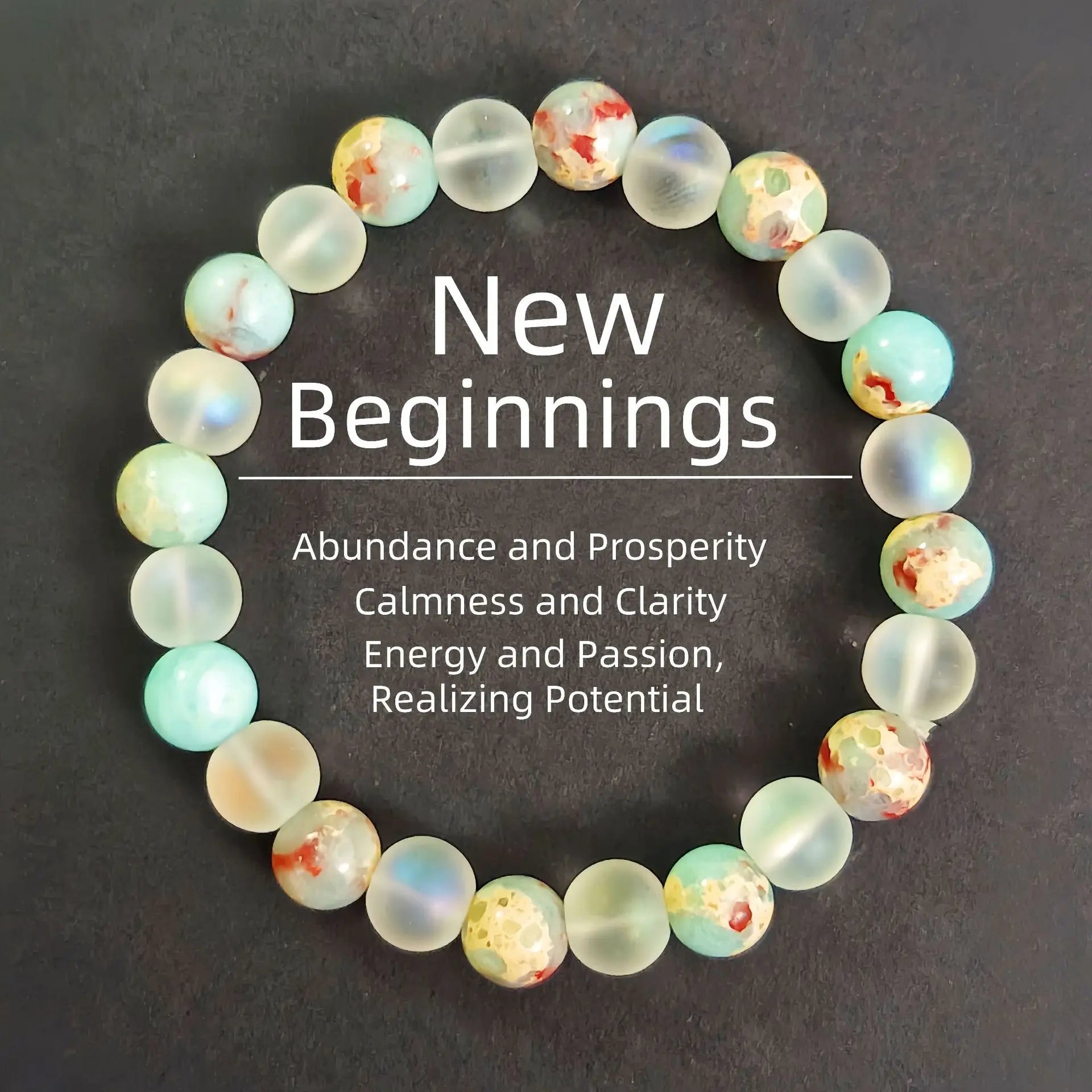 Attract Money Wealth Health Pulse Hematite Fashion Natural Stone Beads Bracelet for Women Men Party Jewelry Accessories Gifts