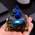 Lapis Lazuli Crystal Energy Pyramid – Spiritual Home Décor